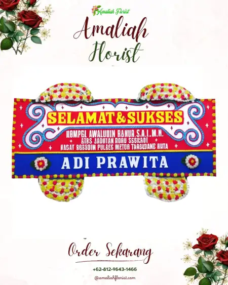Papan Bunga Ucapan Selamat Ciandum